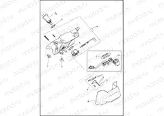 LATCH ASSEMBLY, TRUNK DOOR