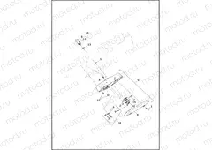 LATCH ASSEMBLY, TRUNK DOOR - FLHTCUTG