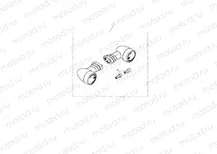 LED Indicator Kit, D40 Short, 250 Lead