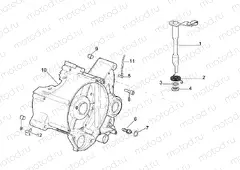 Left crankcase