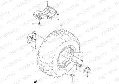 LEFT REAR WHEEL