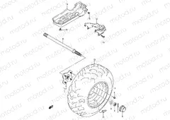 LEFT REAR WHEEL