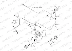 LH - MASTER CYLINDER/FRONT BRAKE LINES - A05JD32EA (4997869786C05) | LH - MASTER CYLINDER/FRONT BRAKE LINES - A05JD32EA (4997869786C05)