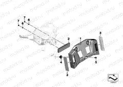 LICENSE PLATE BRACKET US / REFLECTORS