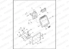 LICENSE PLATE BRACKETS