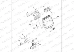 LICENSE PLATE BRACKETS