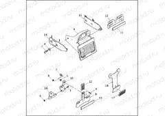 LICENSE PLATE BRACKETS