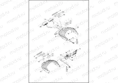 LICENSE PLATE BRACKETS - FXSB