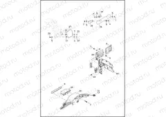 LICENSE PLATE BRACKETS - XL1200CX