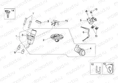 Lock hardware kit