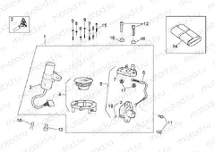 Lock hardware kit
