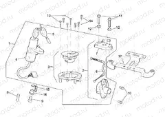 Lock hardware kit