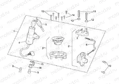 Lock hardware kit