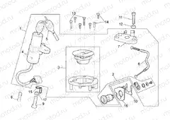 Lock hardware kit