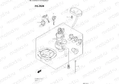 LOCK SET (For top case and side cases)