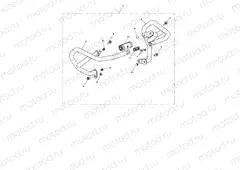 Lower Engine Bar Kit, SS