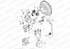 MAGNETO ASSEMBLY 350 2X4 / W927539 (4922882288037A) | MAGNETO ASSEMBLY 350 2X4 / W927539 (4922882288037A)