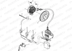 MAGNETO ASSEMBLY SL 780 B964087 and Intl. SL 780 I964087 (4935523552C006) | MAGNETO ASSEMBLY SL 780 B964087 and Intl. SL 780 I964087 (4935523552C006)