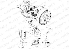 MAGNETO (SPORT) Sport 400L W97BA38C and Trail Blazer W97BA25C (4940124012D010) | MAGNETO (SPORT) Sport 400L W97BA38C and Trail Blazer W97BA25C (4940124012D010)