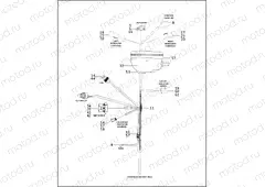 MAIN WIRING HARNESS - 1200 SPORT (1 OF 2)