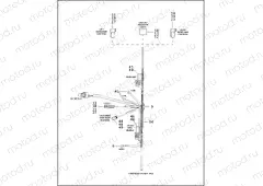 MAIN WIRING HARNESS - 883/1200 CUSTOM (1 OF 2)
