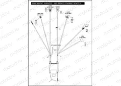 MAIN WIRING HARNESS - ABS BRAKES (FAIRING MODELS) (1 OF 5)