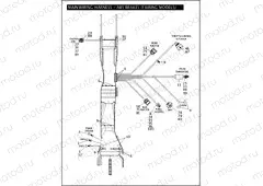 MAIN WIRING HARNESS - ABS BRAKES (FAIRING MODELS) (2 OF 5)