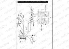 MAIN WIRING HARNESS - ABS BRAKES (FAIRING MODELS) (3 OF 5)