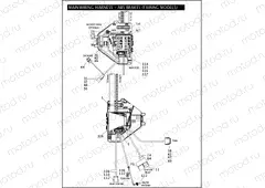MAIN WIRING HARNESS - ABS BRAKES (FAIRING MODELS) (4 OF 5)