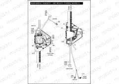 MAIN WIRING HARNESS - ABS BRAKES (FAIRING MODELS) (4 OF 5)