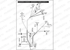 MAIN WIRING HARNESS - ABS BRAKES (FAIRING MODELS) (5 OF 5)