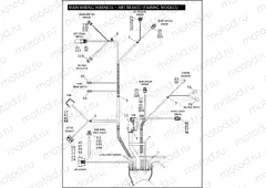 MAIN WIRING HARNESS - ABS BRAKES (FAIRING MODELS) (5 OF 5)