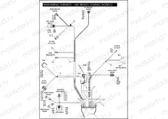 MAIN WIRING HARNESS - ABS BRAKES (FAIRING MODELS) (5 OF 5)
