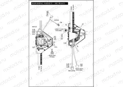 MAIN WIRING HARNESS - ABS BRAKES - FLHP & FLHPE (4 OF 5)