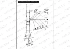 MAIN WIRING HARNESS - ABS BRAKES - FLHTP (2 OF 5)
