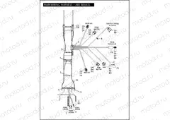 MAIN WIRING HARNESS - ABS BRAKES - FLHTP (2 OF 5)