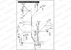 MAIN WIRING HARNESS - ABS BRAKES - FLHTP (5 OF 5)
