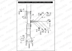 MAIN WIRING HARNESS - ABS BRAKES (NON-FAIRING MODELS) (2 OF 5)