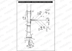MAIN WIRING HARNESS - ABS BRAKES (NON-FAIRING MODELS) (2 OF 5)