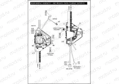 MAIN WIRING HARNESS - ABS BRAKES (NON-FAIRING MODELS) (4 OF 5)