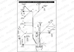 MAIN WIRING HARNESS - ABS BRAKES (NON-FAIRING MODELS) (5 OF 5)