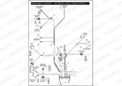 MAIN WIRING HARNESS - ABS BRAKES (NON-FAIRING MODELS) (5 OF 5)