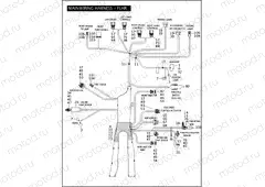 MAIN WIRING HARNESS - FLHR (1 OF 4)