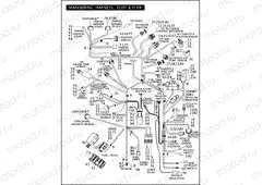 MAIN WIRING HARNESS, FLHT & FLHX (1 OF 3)