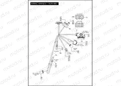 MAIN WIRING HARNESS - NON ABS (3 OF 3)