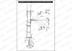 MAIN WIRING HARNESS - NON-ABS BRAKES (FAIRING MODELS) (2 OF 5)