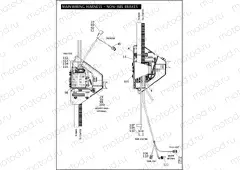 MAIN WIRING HARNESS - NON-ABS BRAKES - FLHTP (4 OF 5)