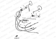 MANUBRIO CABLE DISCO DE FRENO