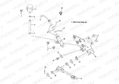 MASTER CYLINDER | MASTER CYLINDER, REAR and FOOT PEDAL - A05CA32EA (4999200489920048B06)