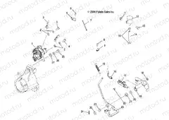 MASTER CYLINDER | MASTER CYLINDER, REAR and FOOT PEDAL - A05MH50AB/AC/AG/AH/AL/AT/FB (4994169416B08)